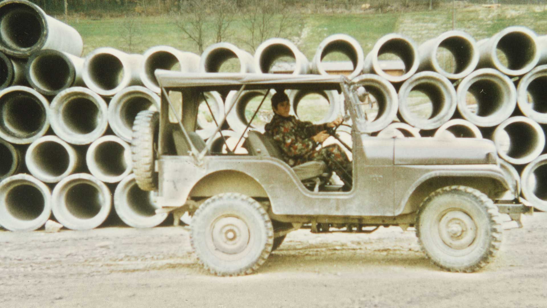 GS at the Swiss Army (1975).