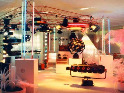 Z-Productions Sound & Light Showroom in Basel (1987).